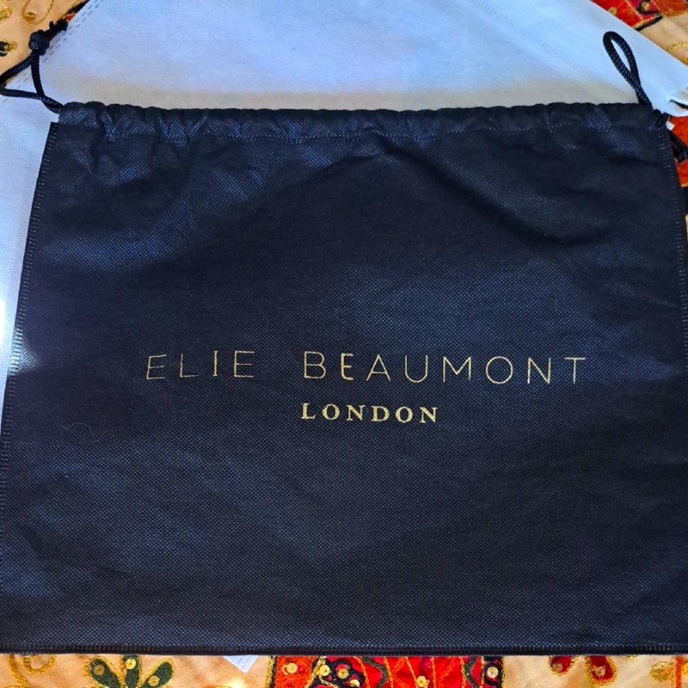 Elie Beaumont London Black Dust Bag
